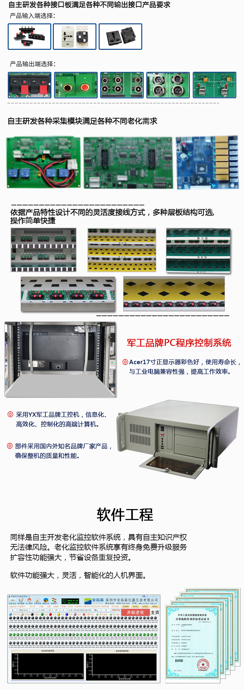 充電器老化架